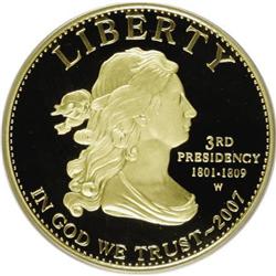 2007-W G$10 Jefferson Deep Cameo PR69 PCGS