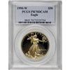 Image 3 : 1990-W G$50 One-Ounce Gold Eagle Deep Cameo PR70 PCGS