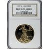 Image 1 : 1990-W G$50 One-Ounce Gold Eagle Deep Cameo PR70 NGC
