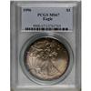 Image 3 : 1996 $1 Silver Eagle MS67 PCGS