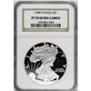 Image 1 : 1998-P $1 Silver Eagle Deep Cameo PR70 NGC