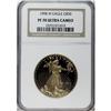 Image 1 : 1998-W G$50 One-Ounce Gold Eagle Deep Cameo PR70 NGC