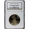 2002-W G$50 One-Ounce Gold Eagle Deep Cameo PR70 NGC