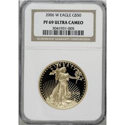 2006-W G$50 One-Ounce Gold Deep Cameo PR69 NGC