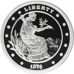 1965 25C Quarter Dollar Medalet, Judd-2116, Low R.7, P