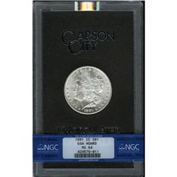 1881-CC $1 MS64 NGC
