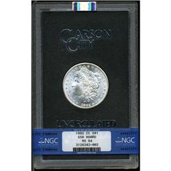 1882-CC $1 MS64 NGC