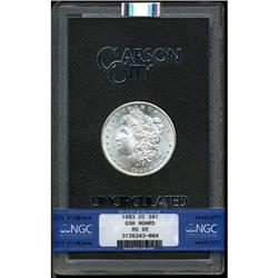 1883-CC $1 MS65 NGC