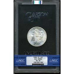 1884-CC $1 MS65 NGC