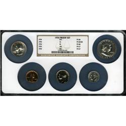 1954 1C Red PR68 NGC