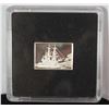 Image 1 : .925 SOLID STERLING SILVER INGOT W/FAMOUS SHIPS