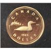 Image 1 : 1989 PROOF FINISH CANADA LOON DOLLAR