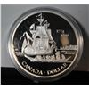 Image 1 : RCM 1999 PROOF SILVER DOLLAR- THE SANTIAGO