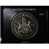 Image 1 : RCM 1971 PROOF SILVER DOLLAR- BRITISH COLUMBIA