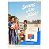 Image 1 : VINTAGE NO 7 SEVENS ARE MILD CIGARETTE ADVERTISING