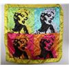 Image 1 : MARILYN MONROE SILK SCARF WITH ANDY WARHOL ART