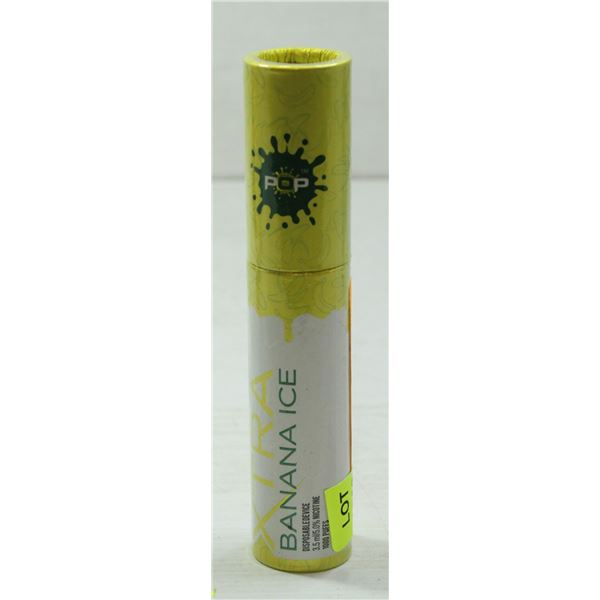 ONE POP XTRA 1000 PUFFS E-CIG 5% BANANA ICE