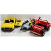 Image 1 : VINTAGE PLAYMOBIL CARS WITH TRAILERS