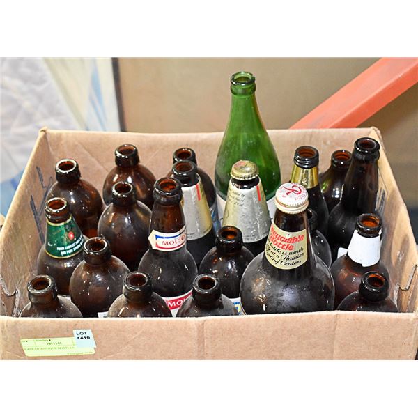 CASE OF ANTIQUE BOTTLES