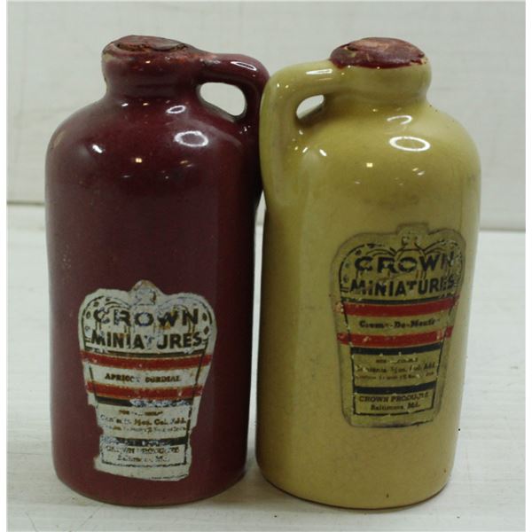 CROWN MINIATURE BOTTLES