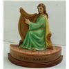 Image 1 : VINTAGE CHALK WARE IRISH MUSIC BOX.