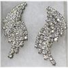 Image 1 : PAIR OF VINTAGE COSTUME JEWELRY EARRINGS