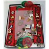 Image 1 : TRAY OF VINTAGE KLONDIKE PINS & SUSPENDERS