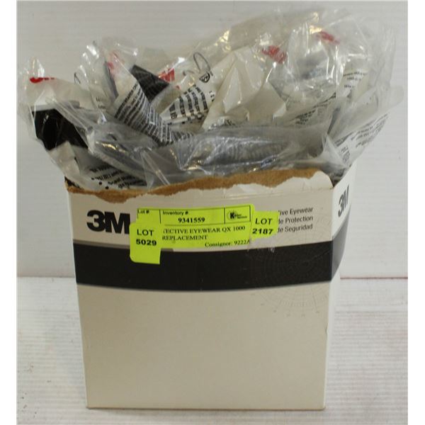 3M PROTECTIVE EYEWEAR QX 1000 CLEAR REPLACEMENT
