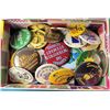 Image 1 : 18) 50 ASSORTED BUTTONS