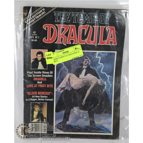 TOMB OF DRACULA MAGAZINE #1 ISSUE