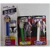 Image 1 : LOT OF 3 ASSORTED UNOPENED PEZ CANDY DISPENSERS