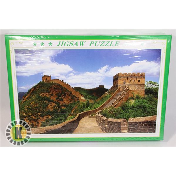 1000PC PUZZLE SIZE 50X75CM GREAT WALL OF CHINA