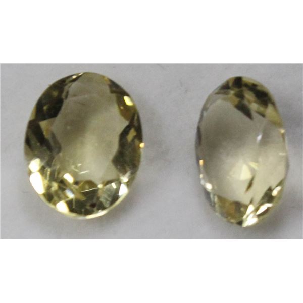 #186-CITRINE GEMSTONES 7 x  9mm 3.05ct