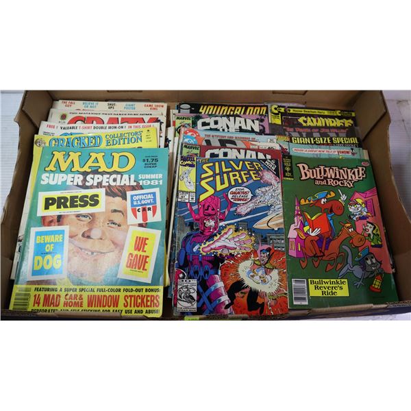 VINTAGE MAGAZINES AND COMICS