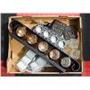 Image 1 : LARGE BOX OF CANDLEABRA SETS