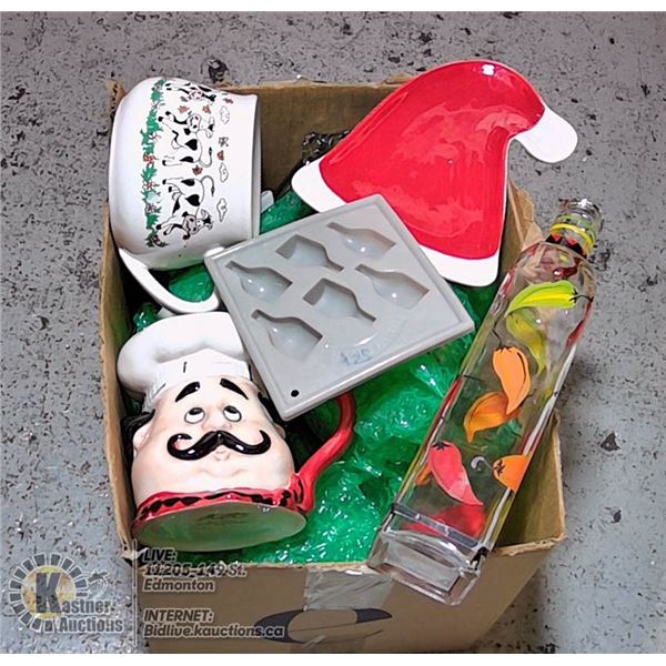 KITCHEN DCOR AND FUN UTENSILS