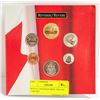 Image 1 : ROYAL CANADIAN MINT 1996 UNC COIN SET