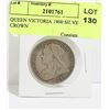 Image 1 : QUEEN VICTORIA 1900 SILVER HALF CROWN