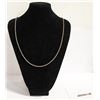 Image 1 : SILVER 92.5 ROPE CHAIN 14 "