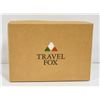 Image 2 : PAIR OF COLLECTIBLE DESIGNER TRAVEL FOX WHITE