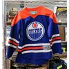 JUNIOR SIZE SMALL (AGES:7-8) OILERS REEBOK JERSEY