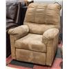 Image 1 : BEIGE MICROFIBER ROCKER/RECLINER