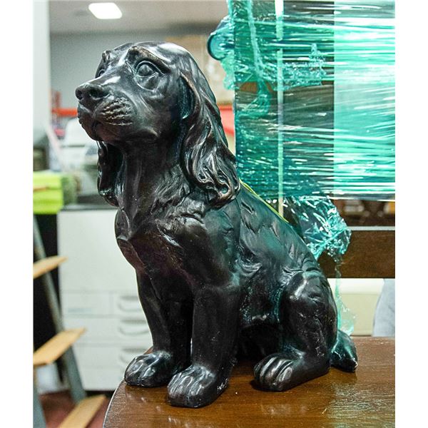 BLACK DOG DECOR PIECE APPROX 13" TALL