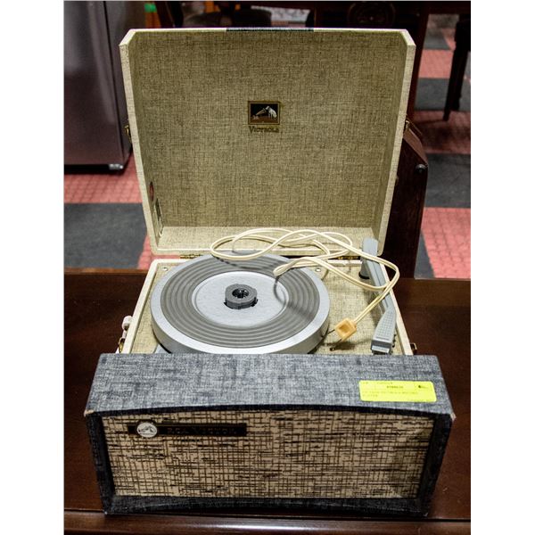 VINTAGE VICTROLA RECORD PLAYER