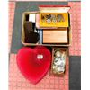 LOT OF COSTUME JEWELRY & BOXES