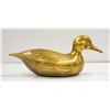 WOOLWORTH BRASS DUCK / MALLARD