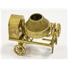 4" BRASS VINTAGE CEMENT MIXER