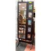 Image 1 : PHOTO JEWELRY ARMOIRE W/ MIRROR 61" TALL X 23"