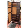 Image 2 : PHOTO JEWELRY ARMOIRE W/ MIRROR 61" TALL X 23"
