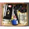 Image 1 : BOX FULL OF FISHING/CAMPING SUPPLIES AND